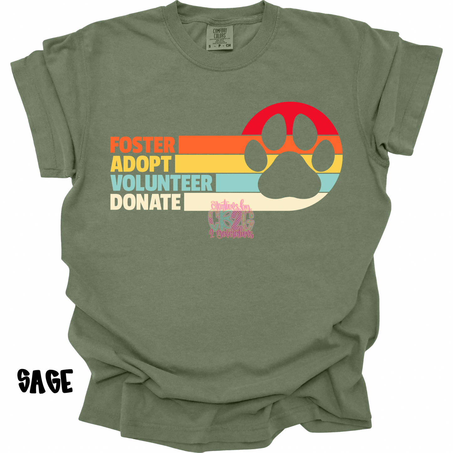 FOSTER ADOPT VOLUNTEER DONATE PREORDER