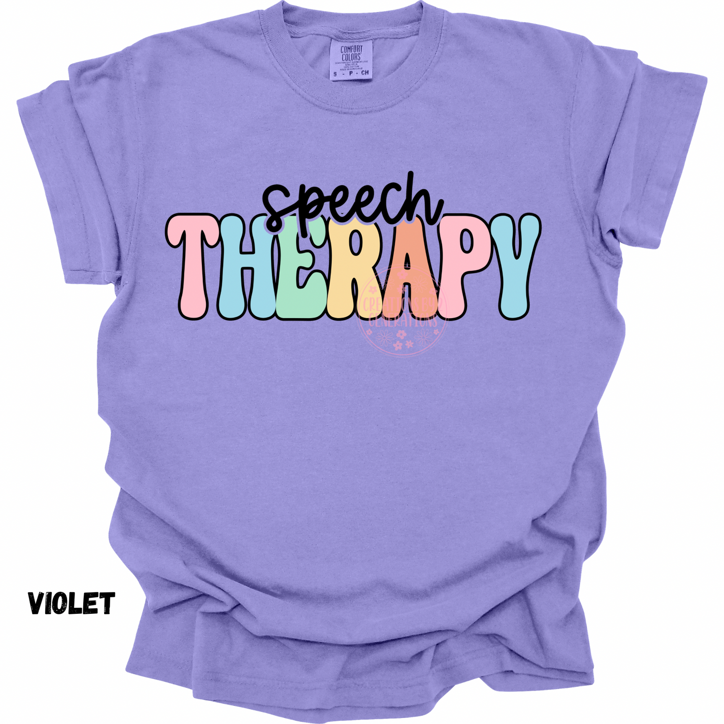 SPEECH THERAPY RETRO PREORDER