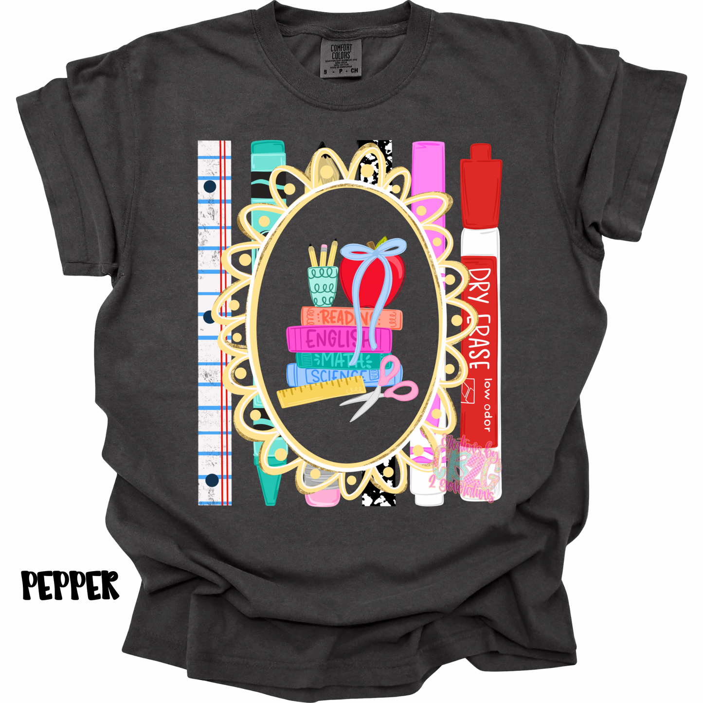 SCHOOL SUPPLIES WITH FRAME PREORDER
