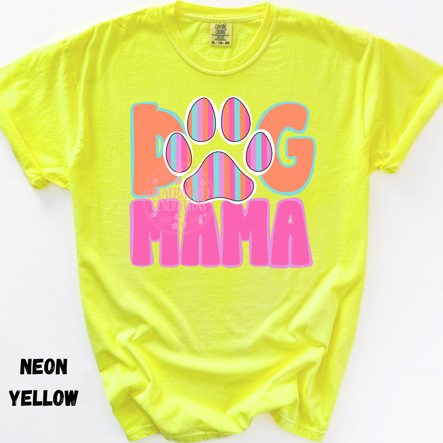DOG MAMA STRIPED PAW PREORDER