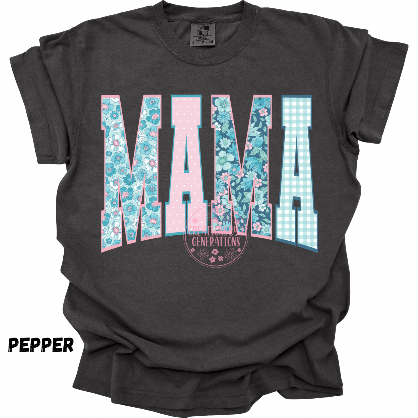 MAMA BLUE & PINK VARSITY PREORDER