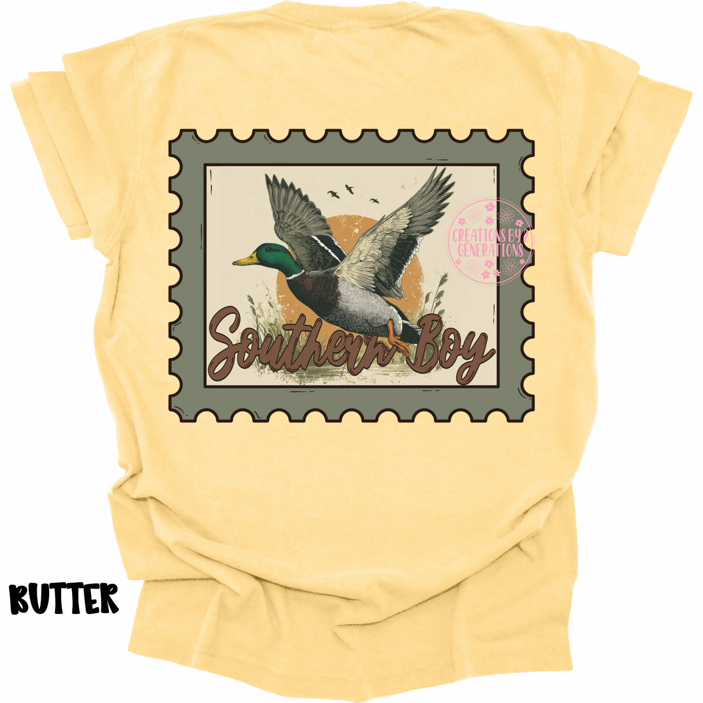 SOUTHERN BOY DUCK WITH FRONT POCKET DESIGN PREORDER (YOUTH)