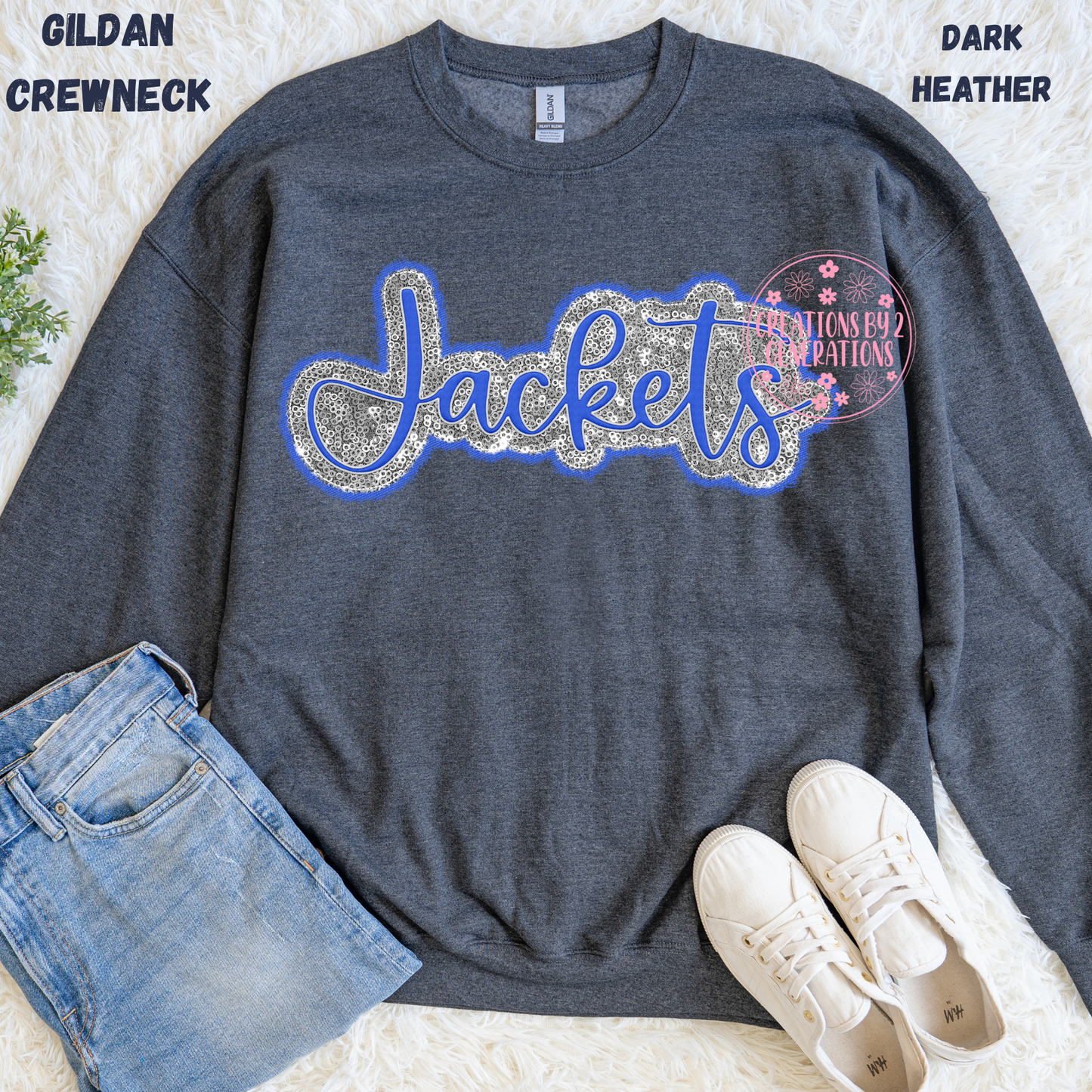 JACKETS FAUX SEQUINS SWEATSHIRT
