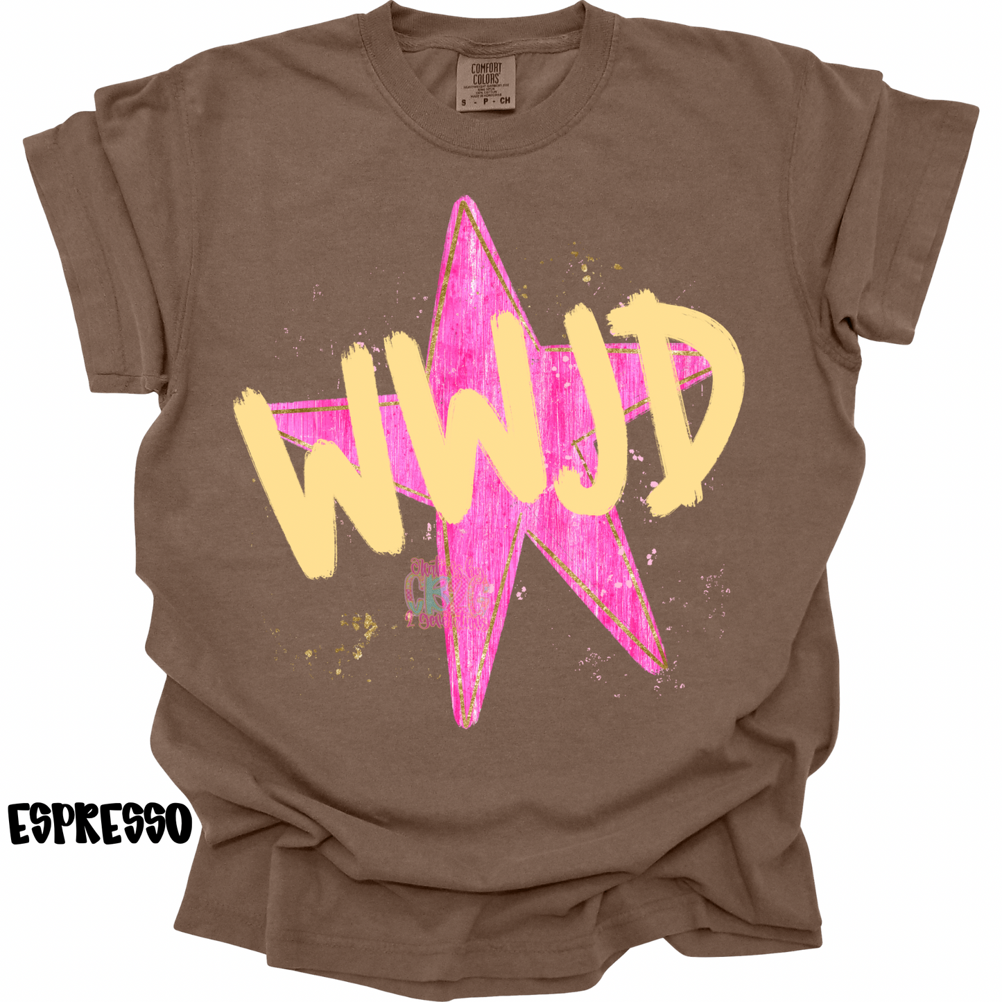 WWJD WITH PINK STAR PREORDER