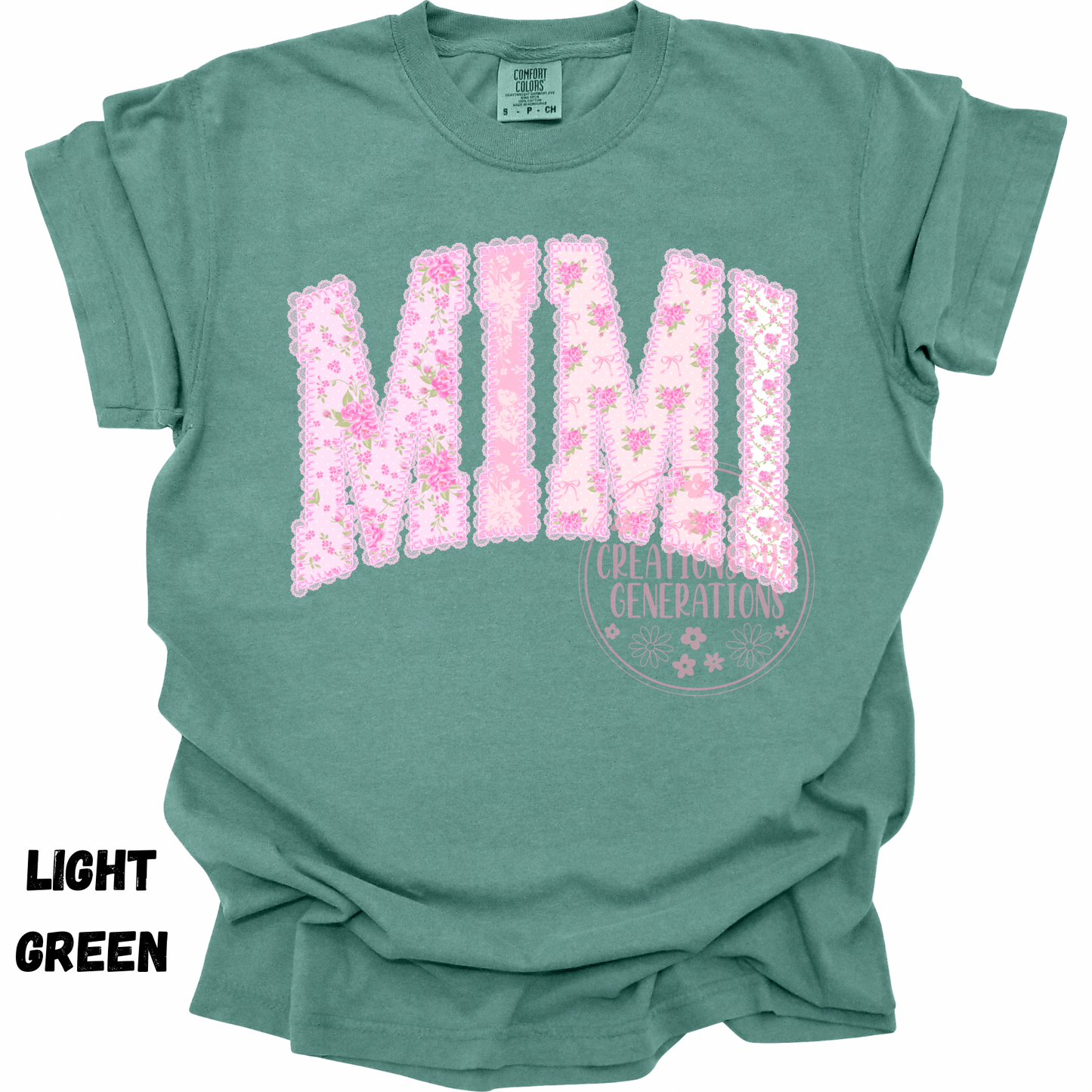 MIMI PINK FAUX LACE PREORDER