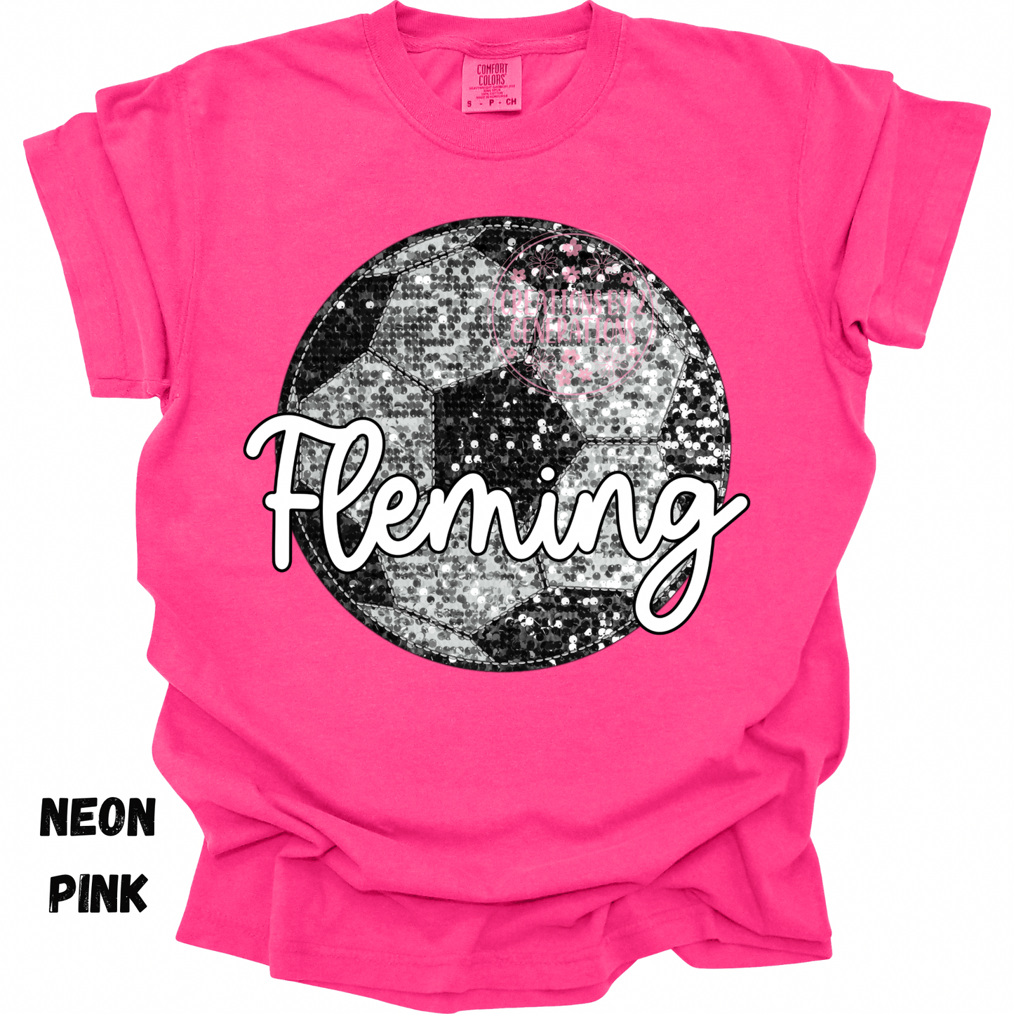 FLEMING SOCCER FAUX SEQUINS PREORDER