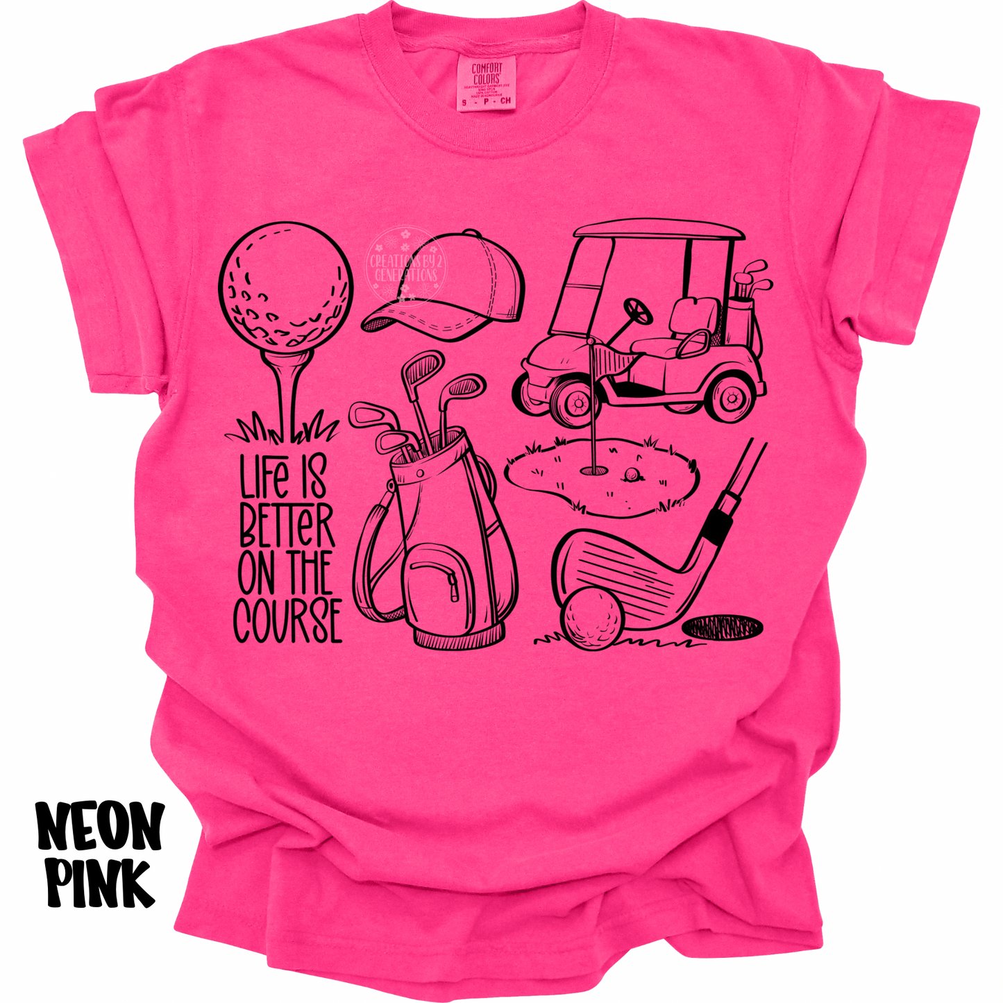 LIFE IS BETTER ON THE COURSE BLACK PREORDER