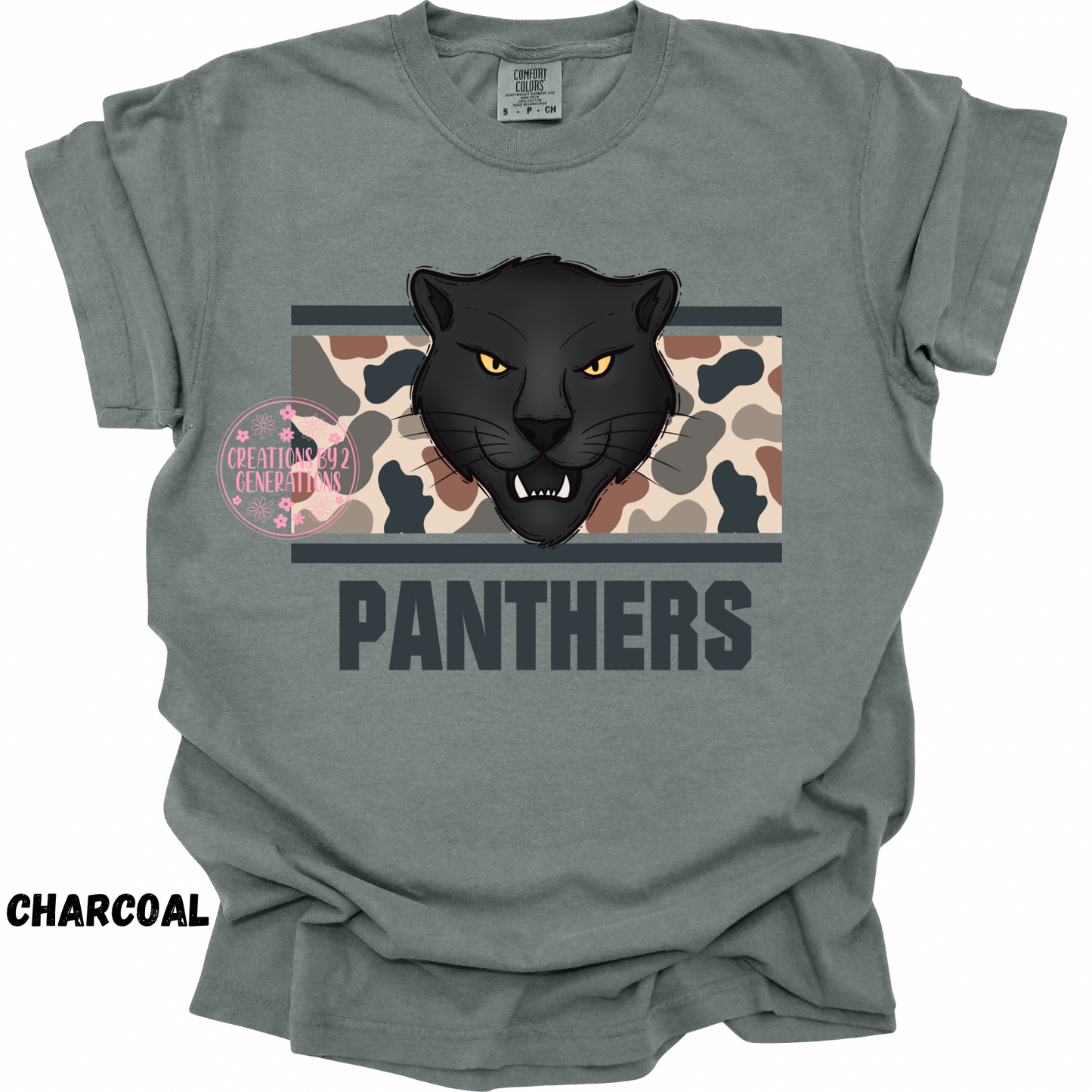 PANTHERS FACE CAMO