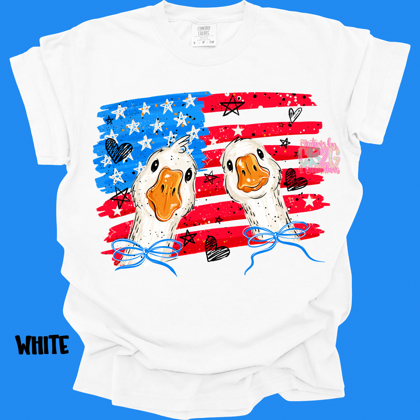 2 GEESE WITH FLAG PREORDER (YOUTH)
