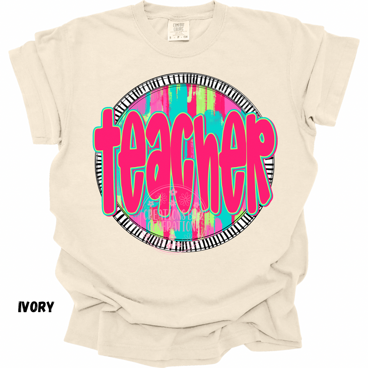 TEACHER NEON CIRCLE PREORDER