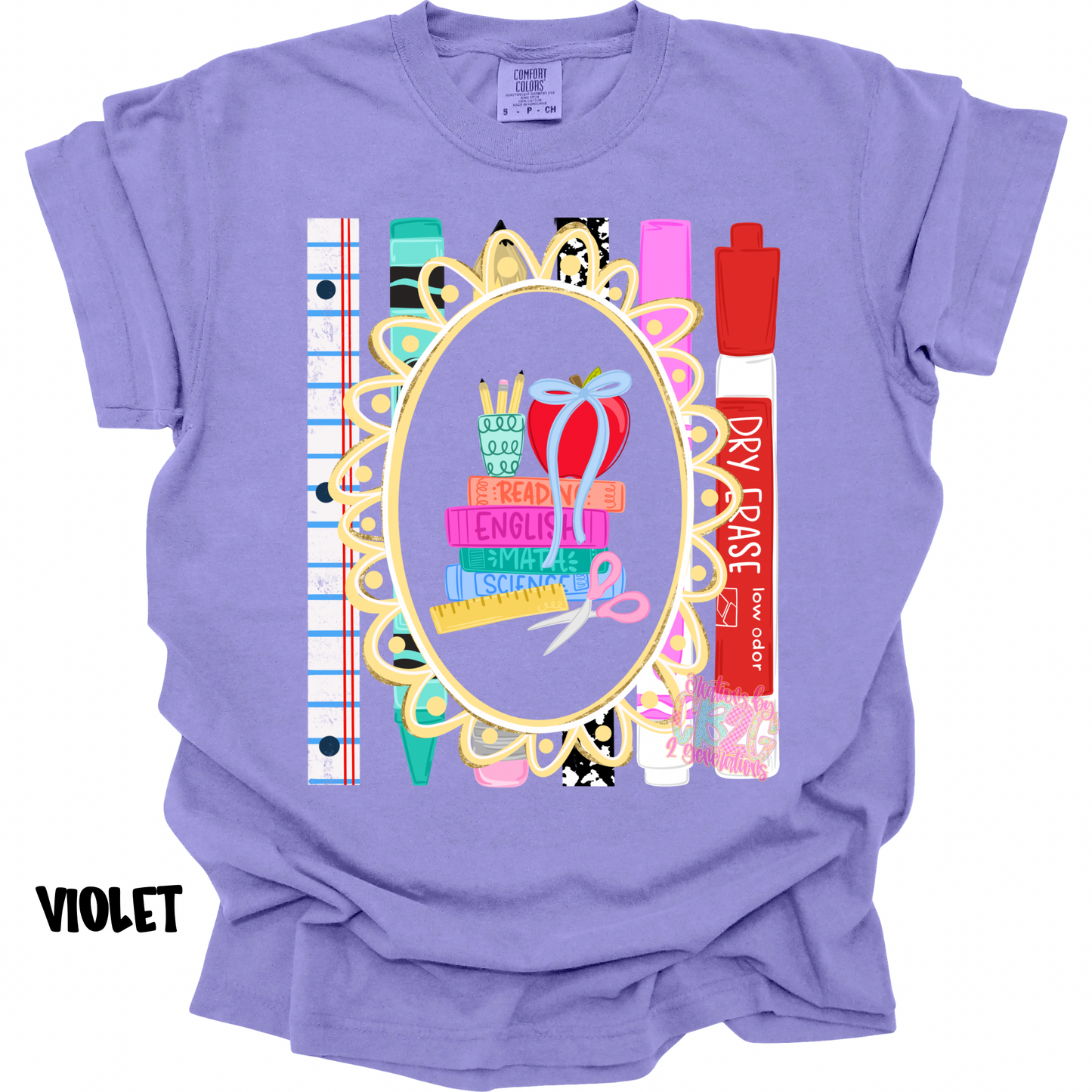 SCHOOL SUPPLIES WITH FRAME PREORDER
