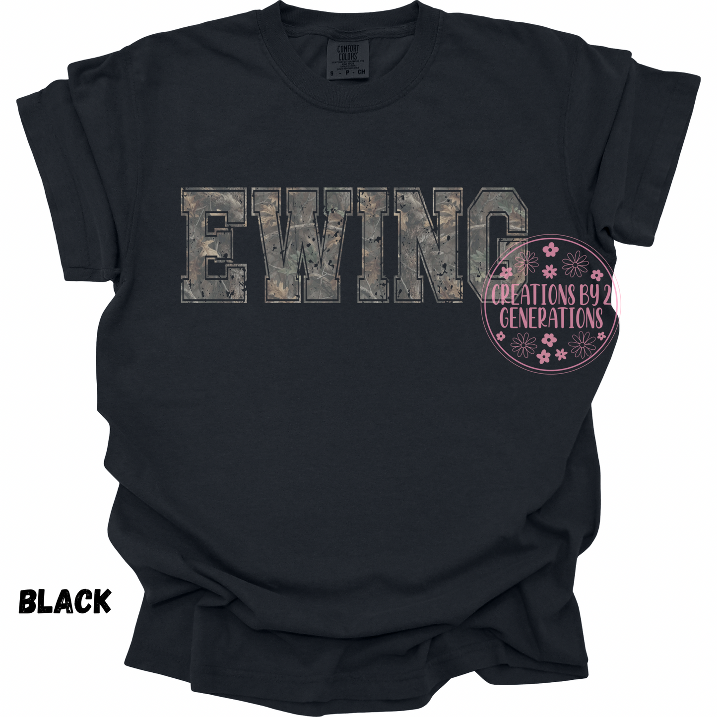 CAMO EWING DISTRESSED