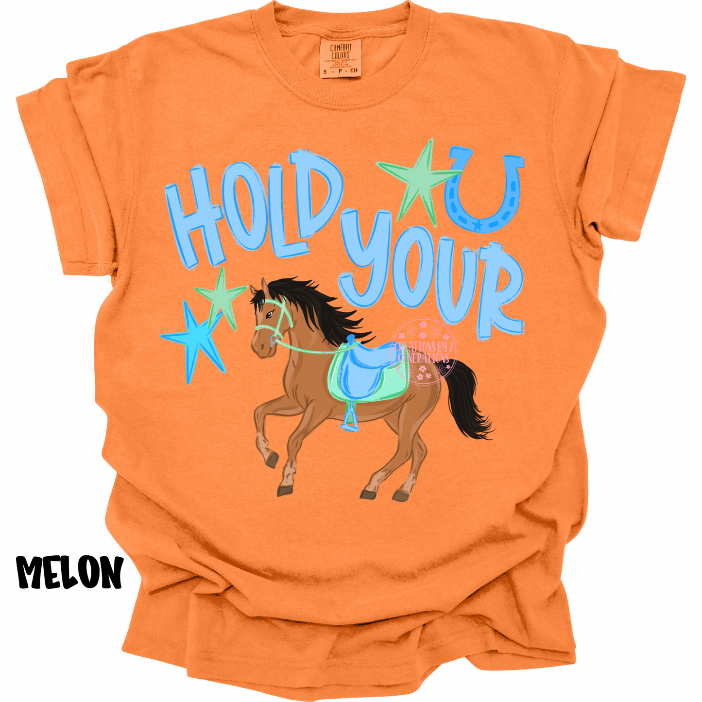 HOLD YOUR HORSES BLUE/GREEN PREORDER