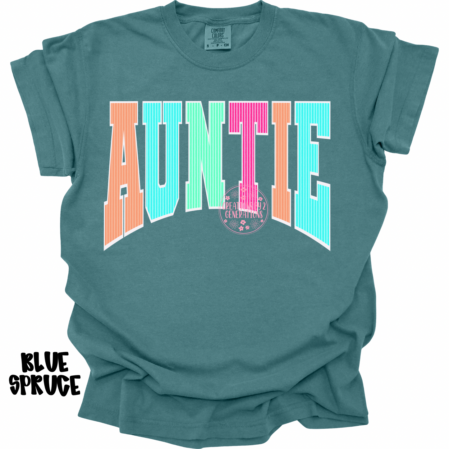 AUNTIE MULTICOLORED VARSITY PREORDER