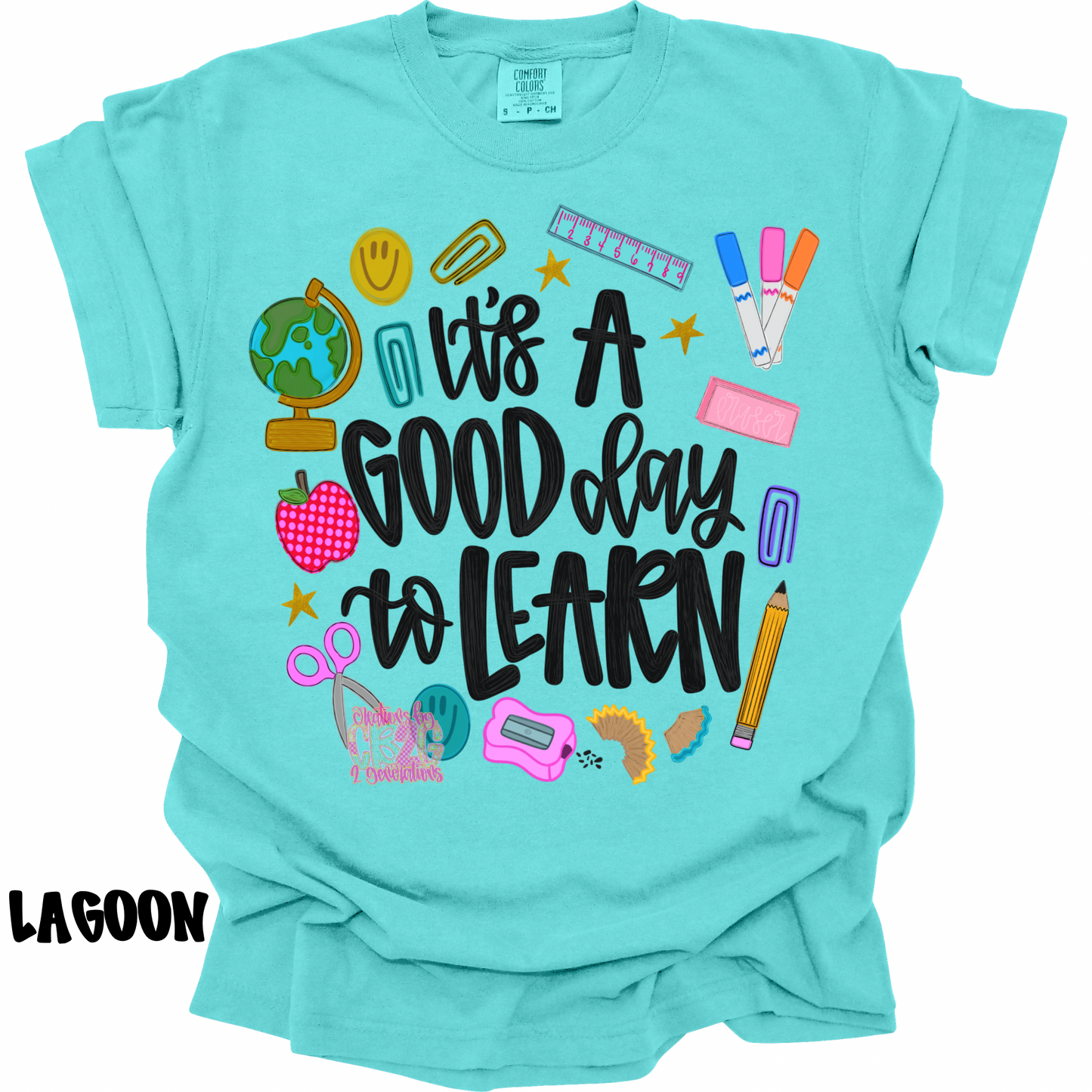 IT’S A GOOD DAY TO LEARN BLACK FONT PREORDER