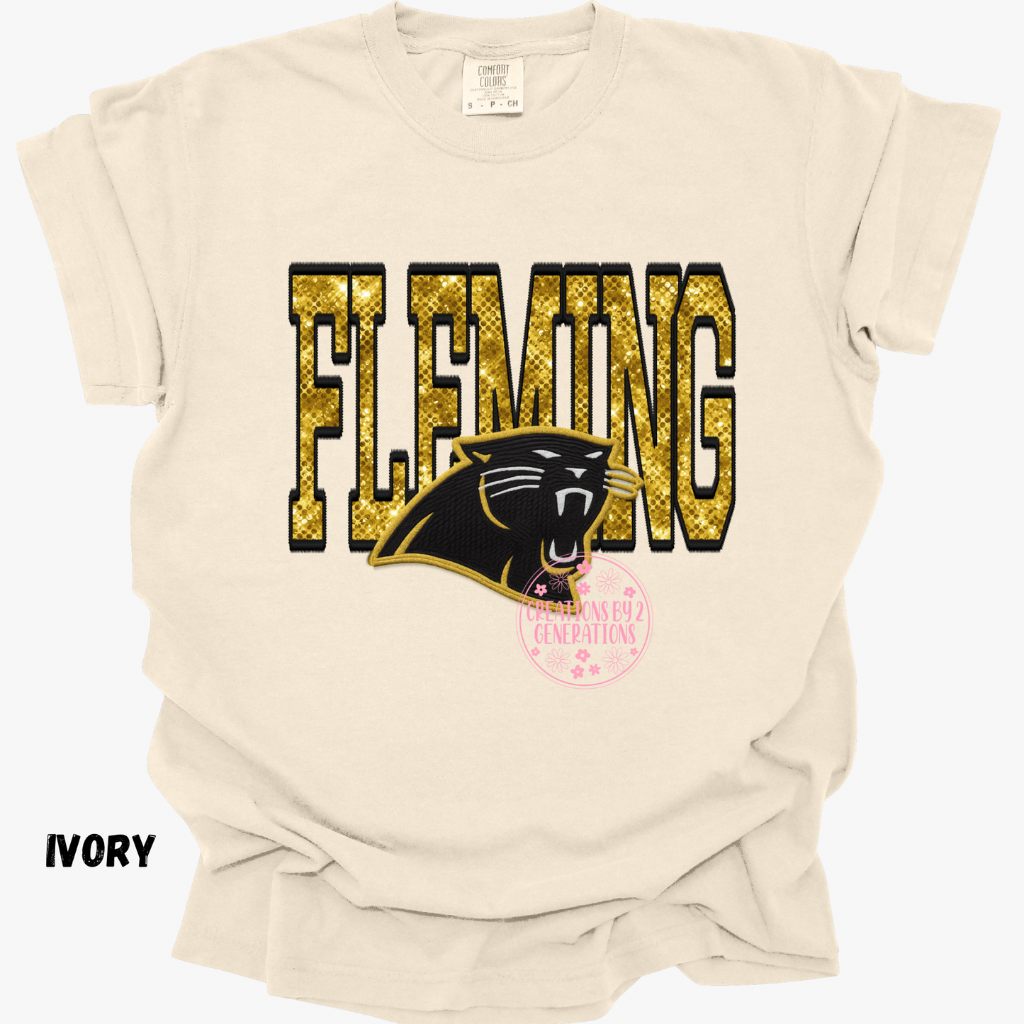 FLEMING FAUX SEQUINS