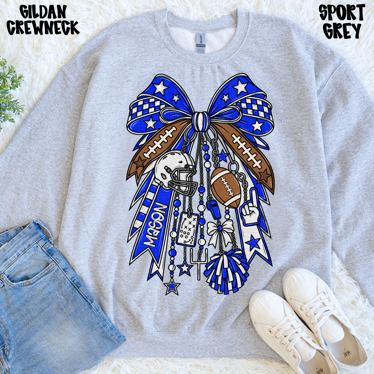 MASON FOOTBALL BIG BOW SWEATSHIRT PREORDER