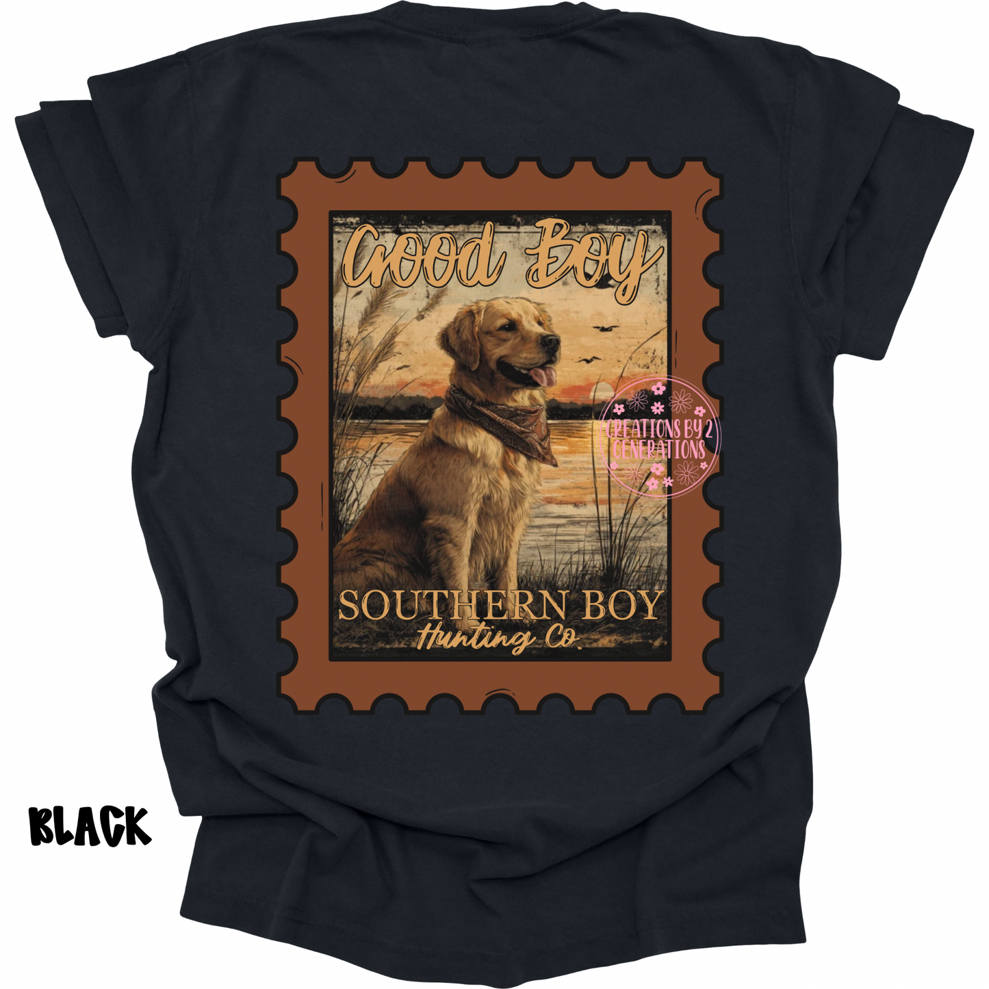 SOUTHERN BOY HUNTING CO GOOD BOY DOG 4 WITH FRONT POCKET DESIGN PREORDER (YOUTH)