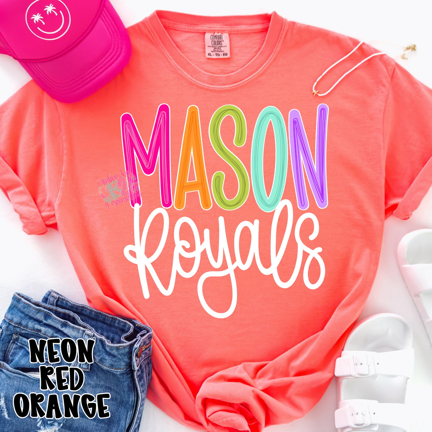 MASON ROYALS COLOR POP WITH WHITE CURSIVE PREORDER