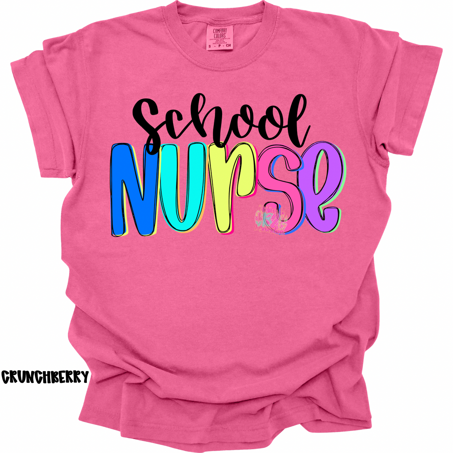 SCHOOL NURSE NEON COLORFUL PREORDER