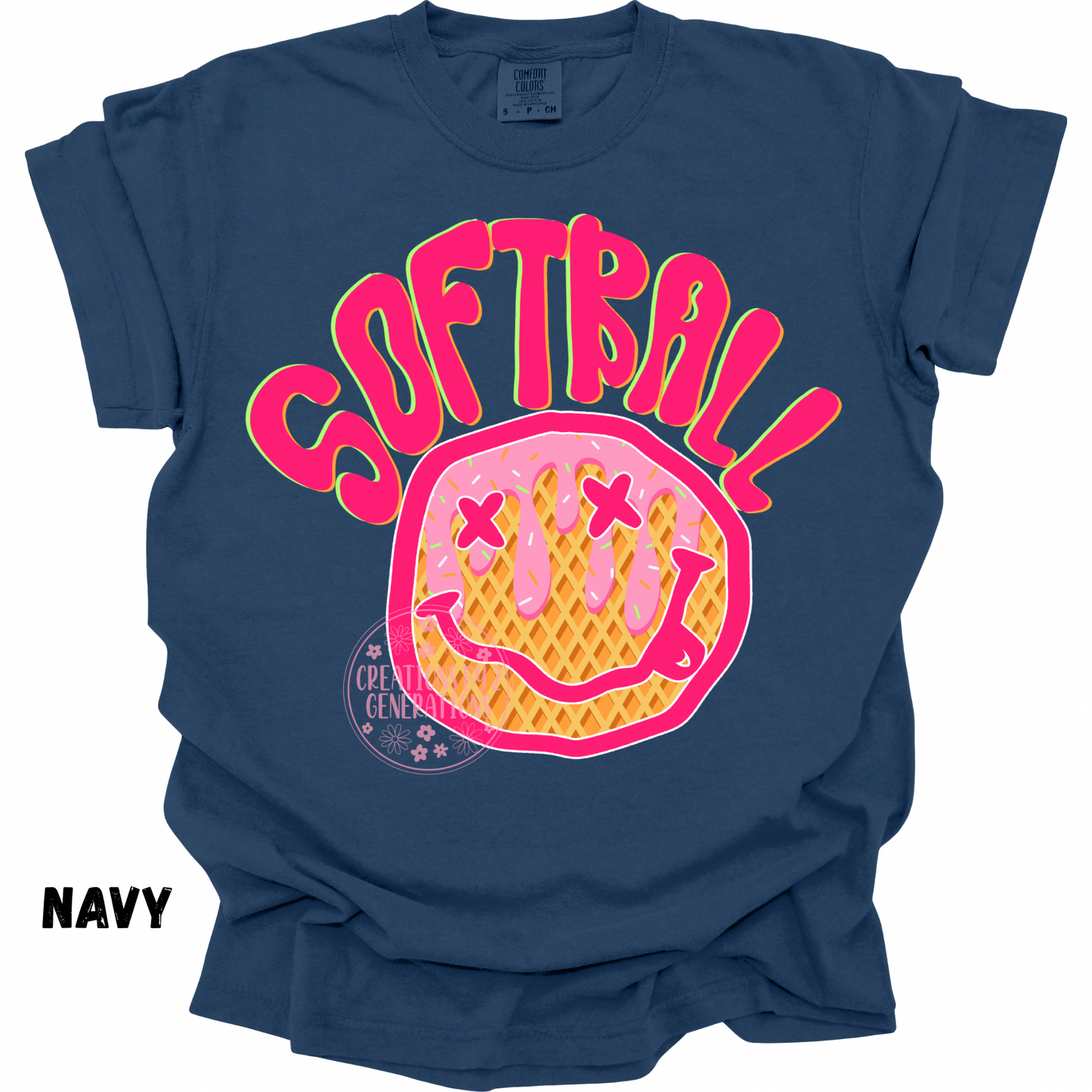 SOFTBALL DRIP WITH FACE PREORDER