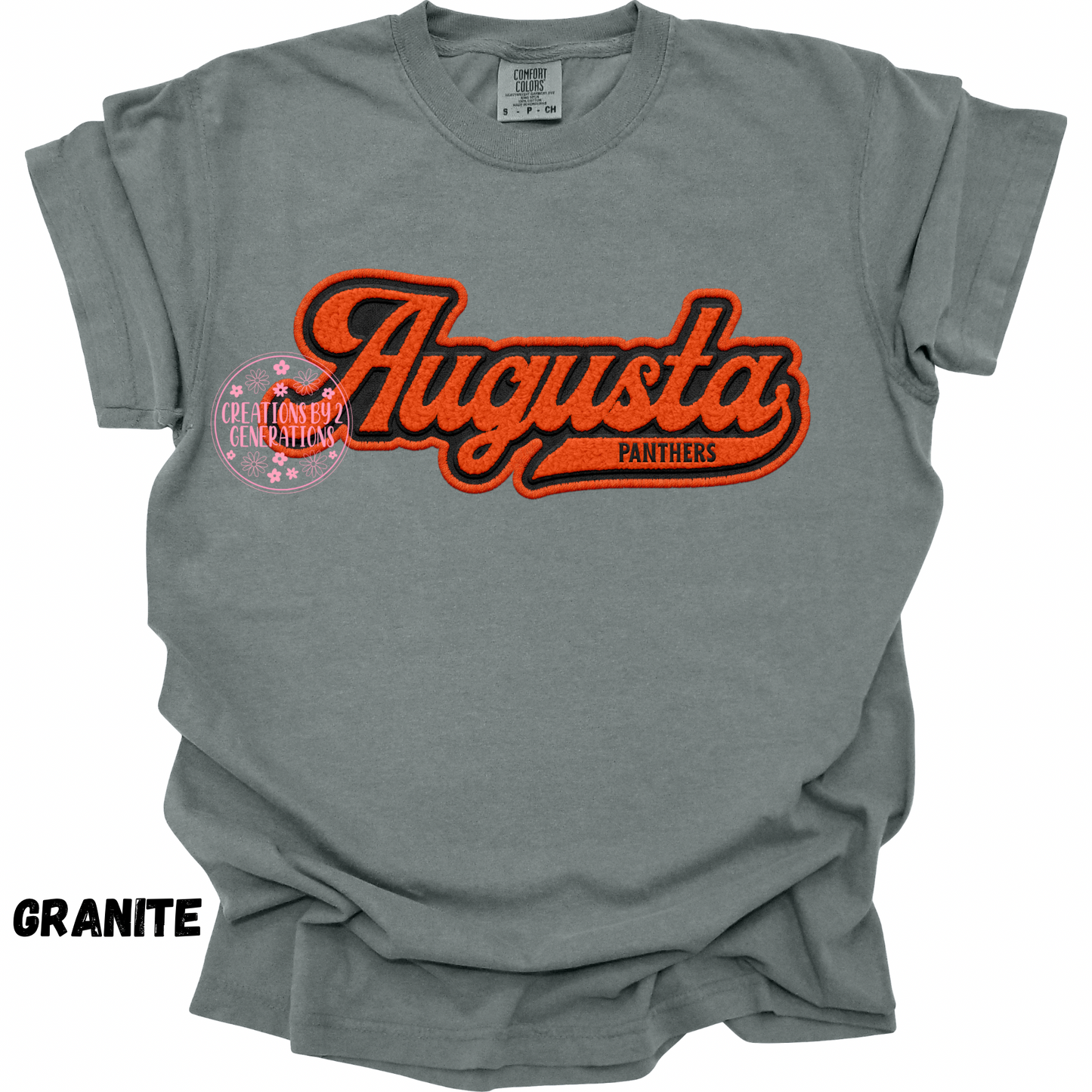 AUGUSTA FAUX EMBROIDERY