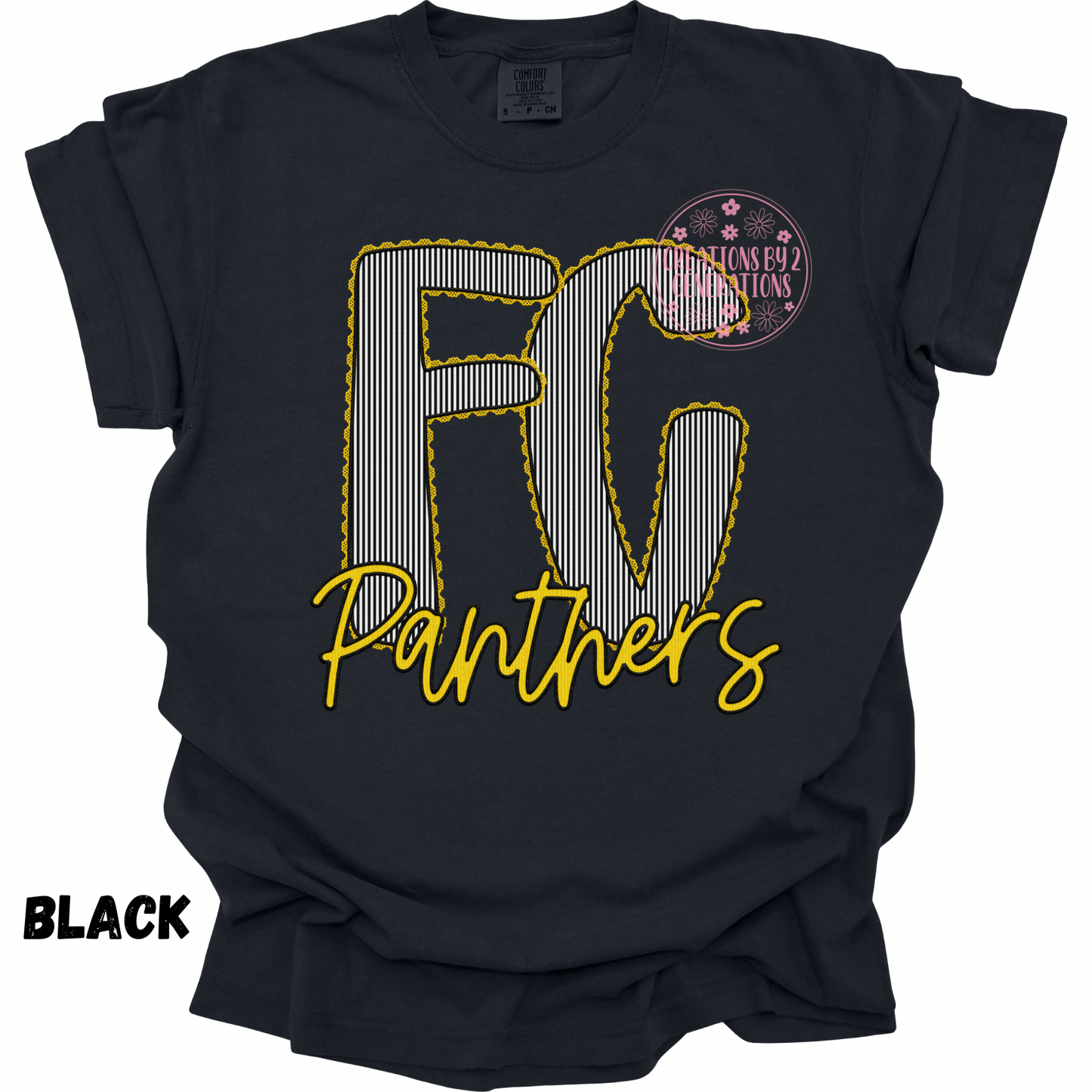FC STRIPES PANTHERS FAUX EMBROIDERY YOUTH