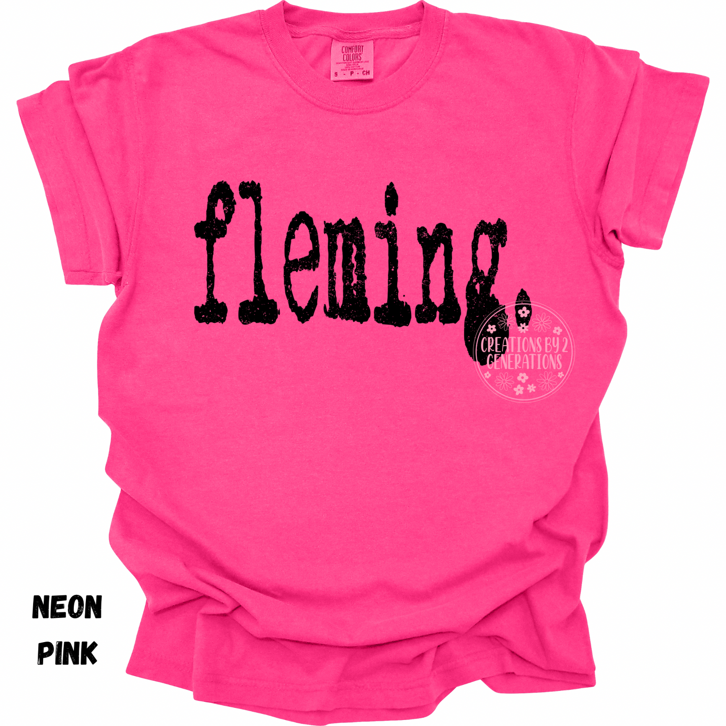 FLEMING BLACK TYPOGRAPHY