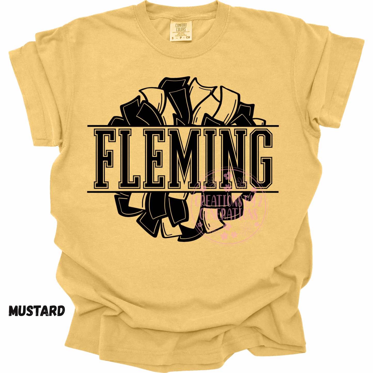 FLEMING CHEER BLACK OUTLINE PREORDER