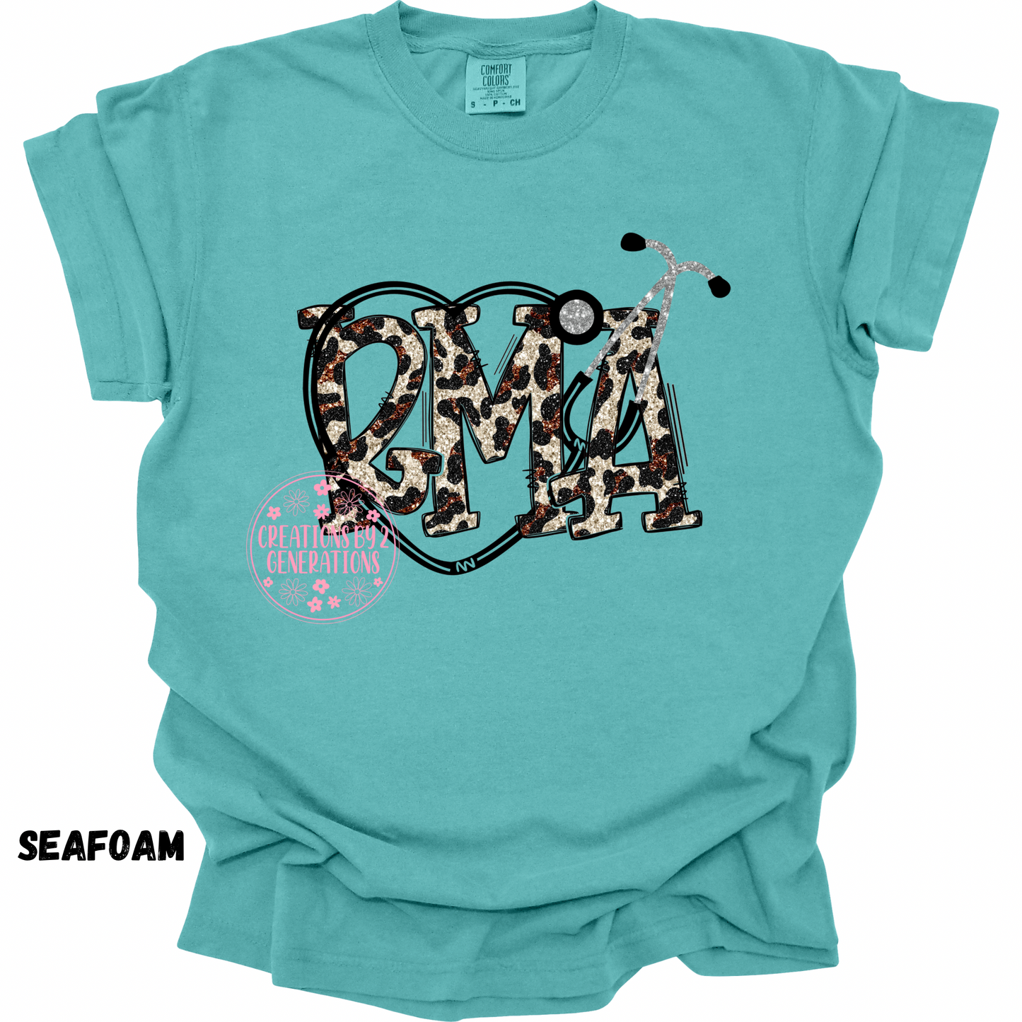 RMS STETHOSCOPE HEART LEOPARD PREORDER