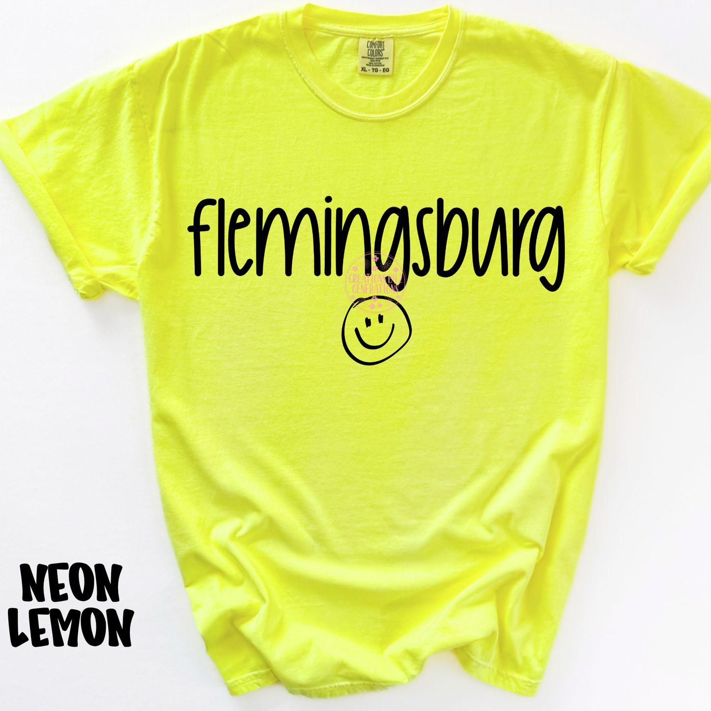 FLEMINGSBURG WITH SMILEY FACE BLACK PREORDER