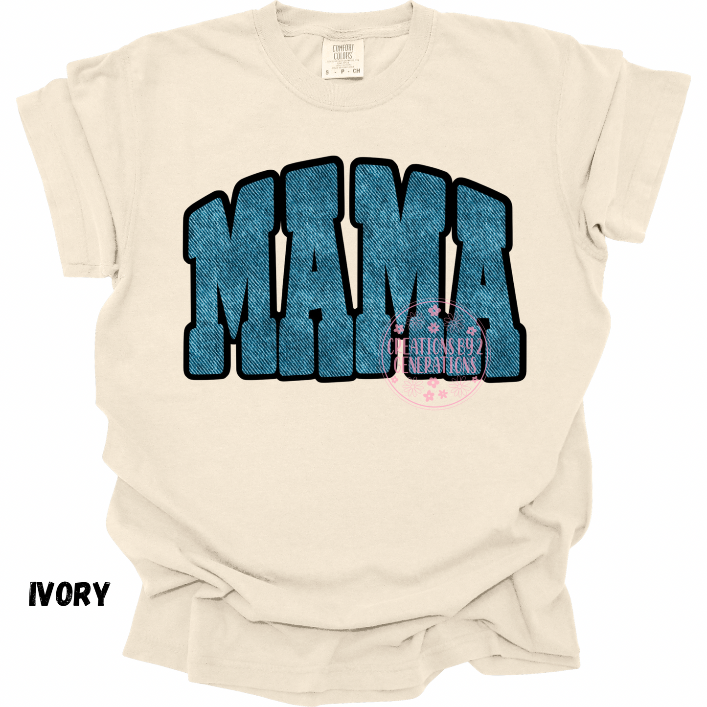 MAMA FAUX JEAN PREORDER