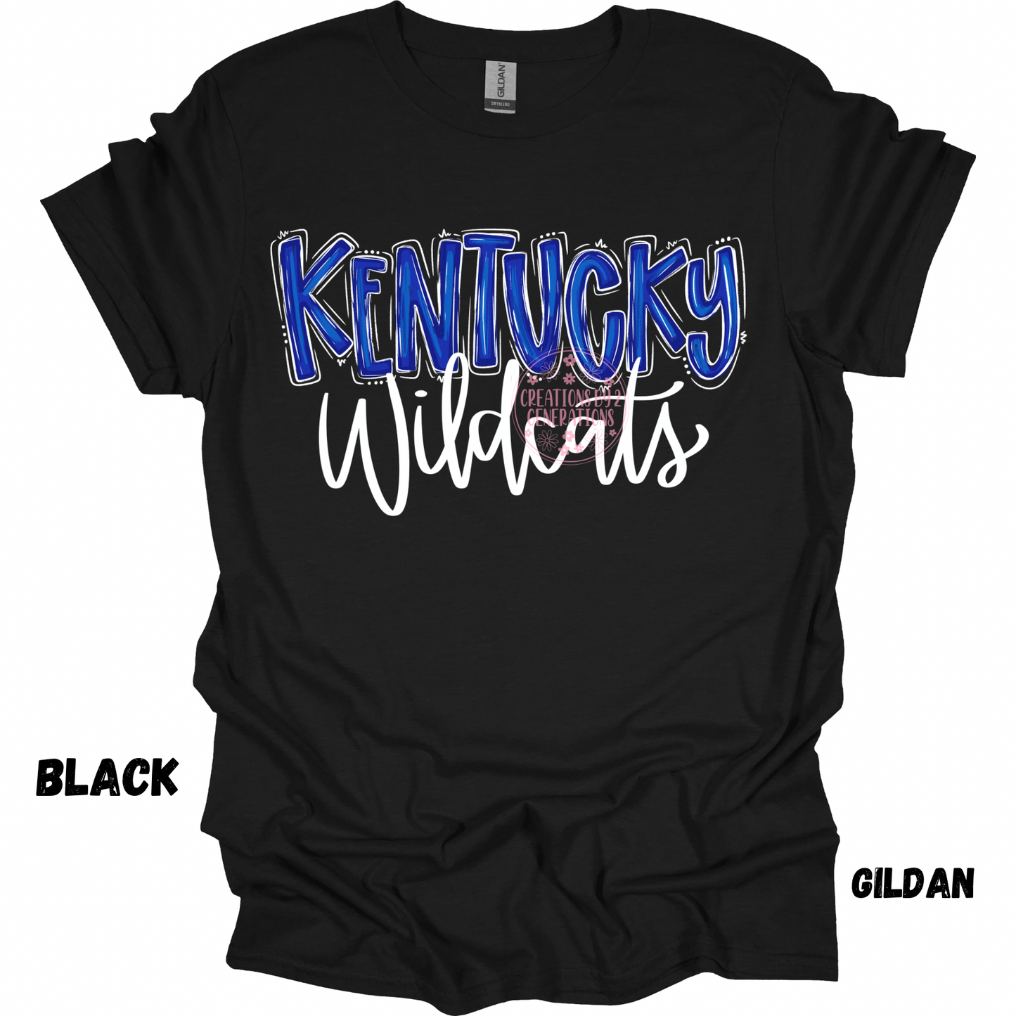 KENTUCKY WILDCATS SKETCH PREORDER GILDAN SS