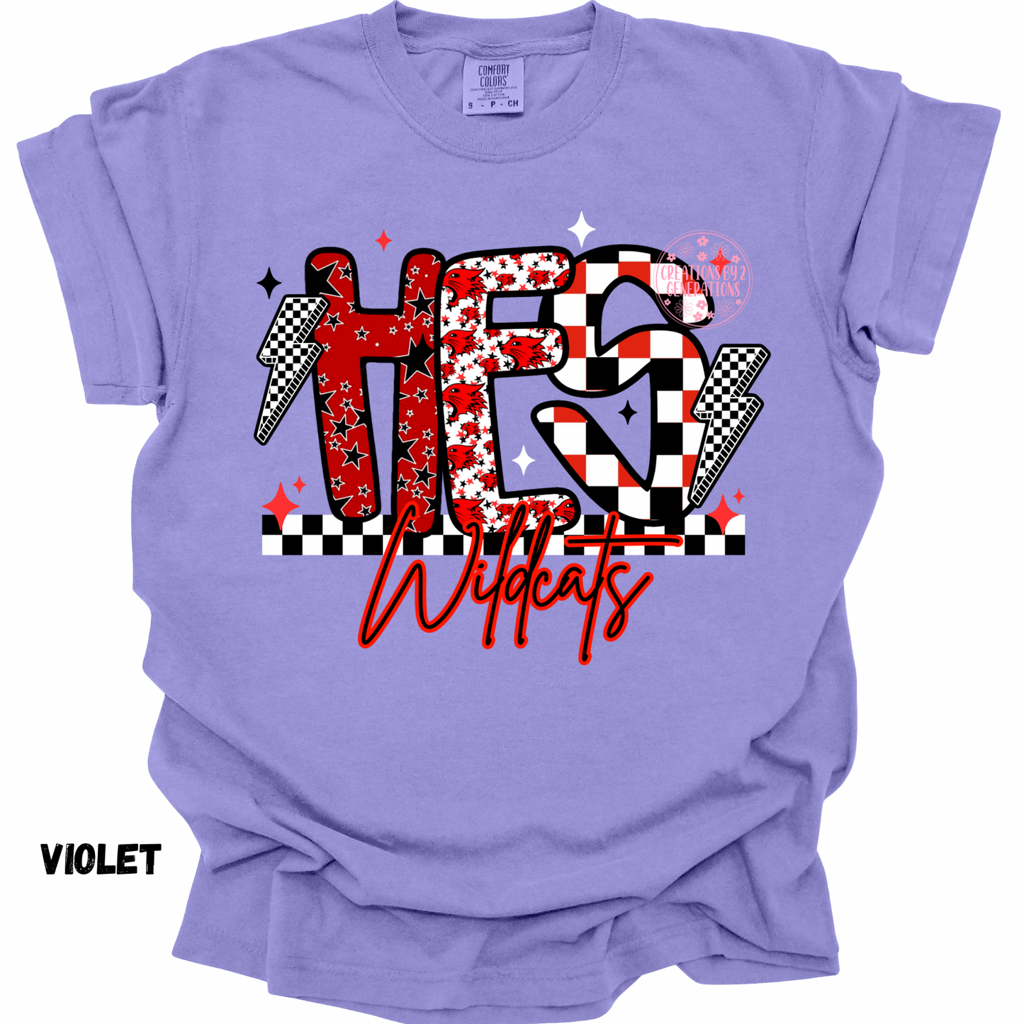 HES WILDCATS CHECKERED PREORDER