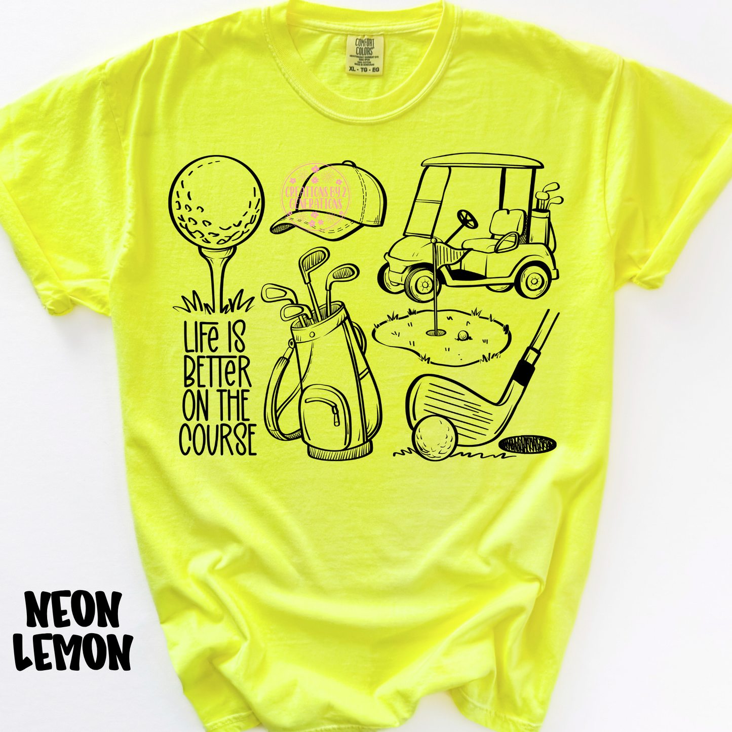 LIFE IS BETTER ON THE COURSE BLACK PREORDER