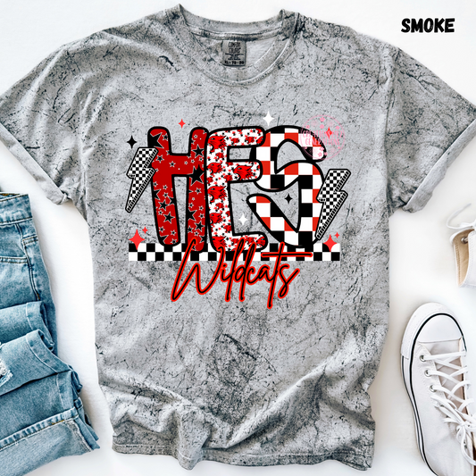 HES WILDCATS CHECKERED PREORDER (YOUTH)