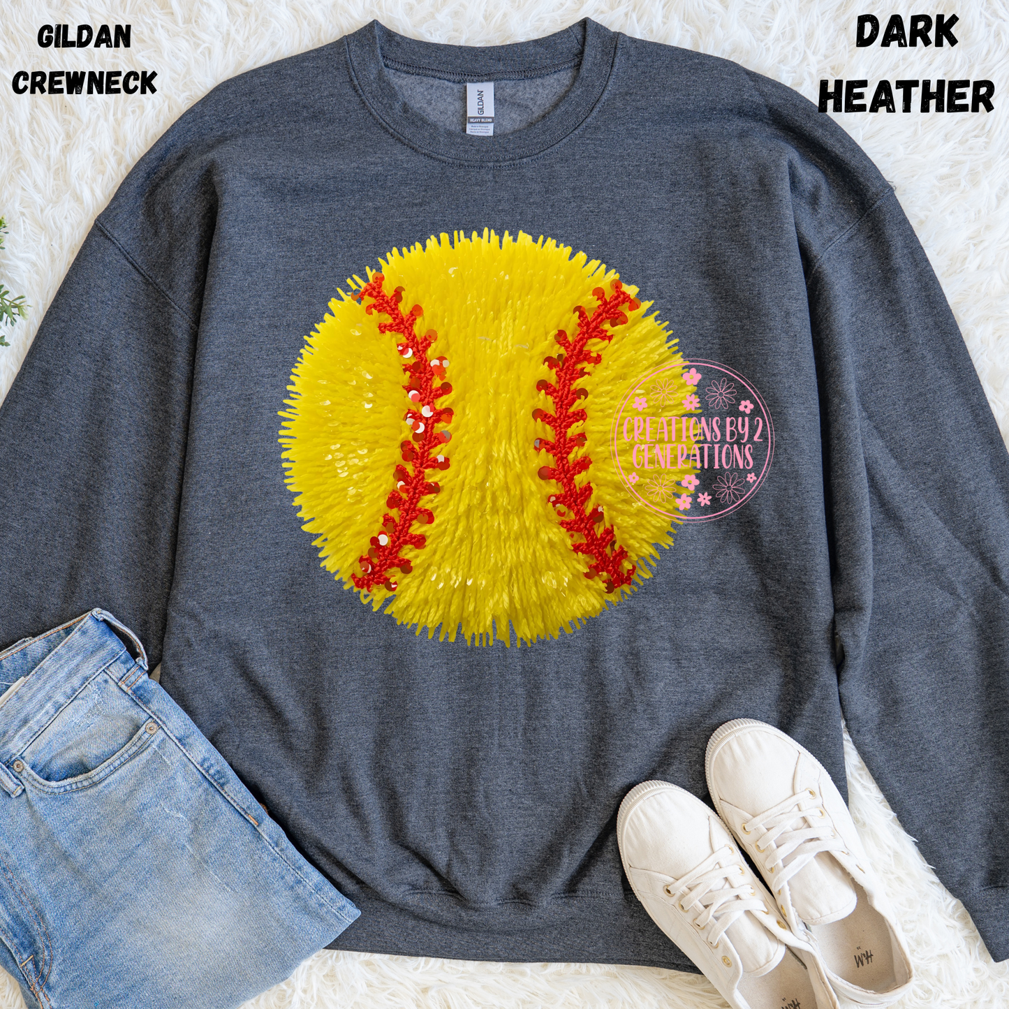 FAUX TEXTURED SOFTBALL PREORDER