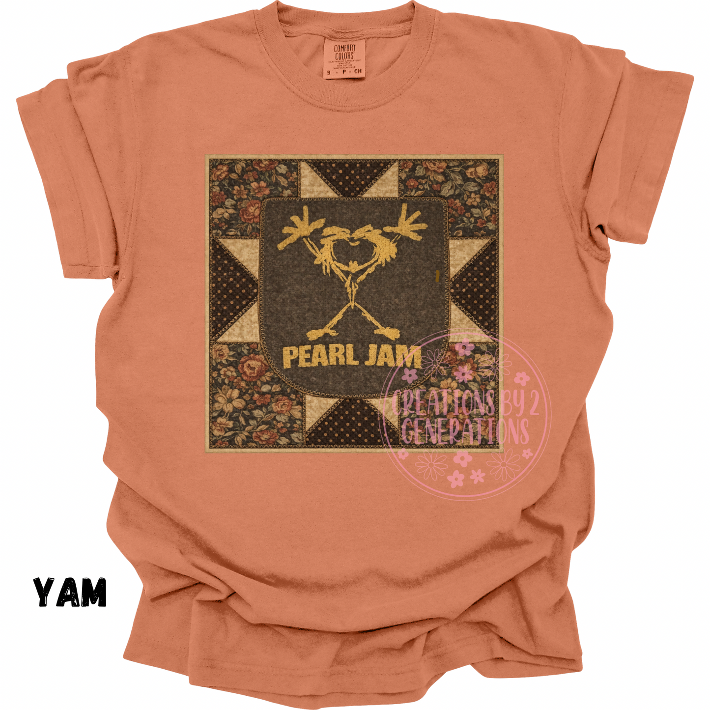 PE@RL J@M QUILT SQUARE