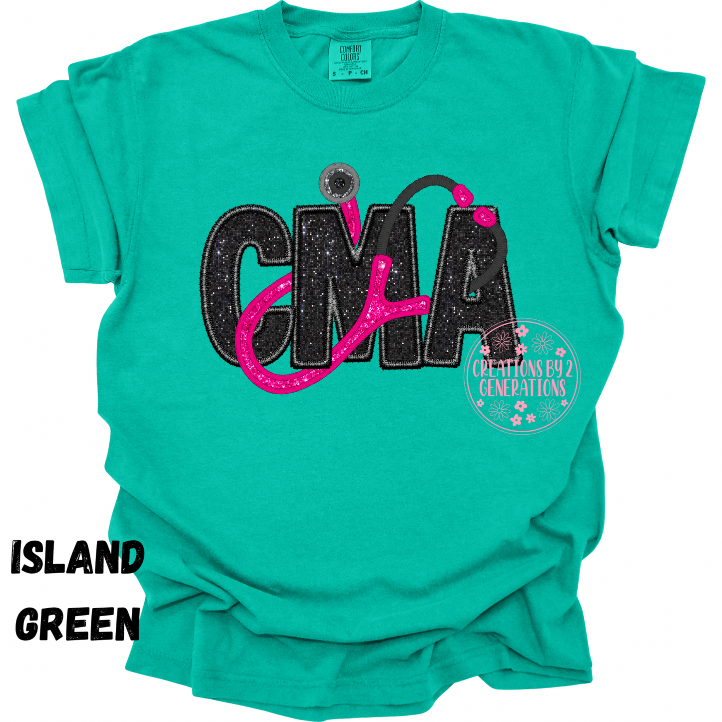 CMA FAUX GLITTER EMBROIDERY PREORDER