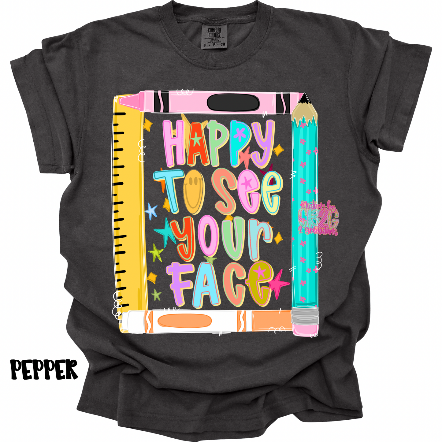 HAPPY TO SEE YOUR FACE SCHOOL SUPPLIES PERORDER