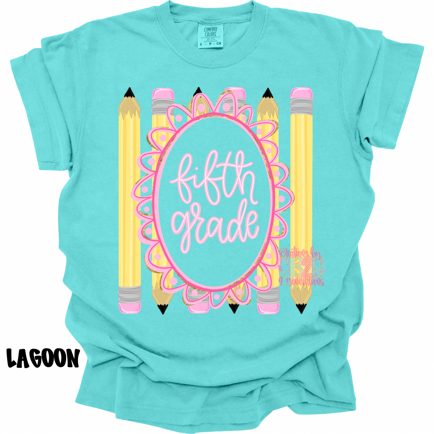 FIFTH GRADE WITH FRAME & PENCILS PREORDER (YOUTH)