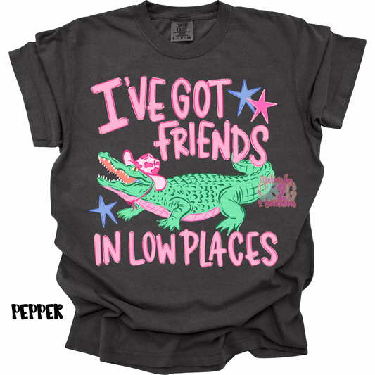 I’VE GOT FRIENDS IN LOW PLACES ALLIGATOR PREORDER