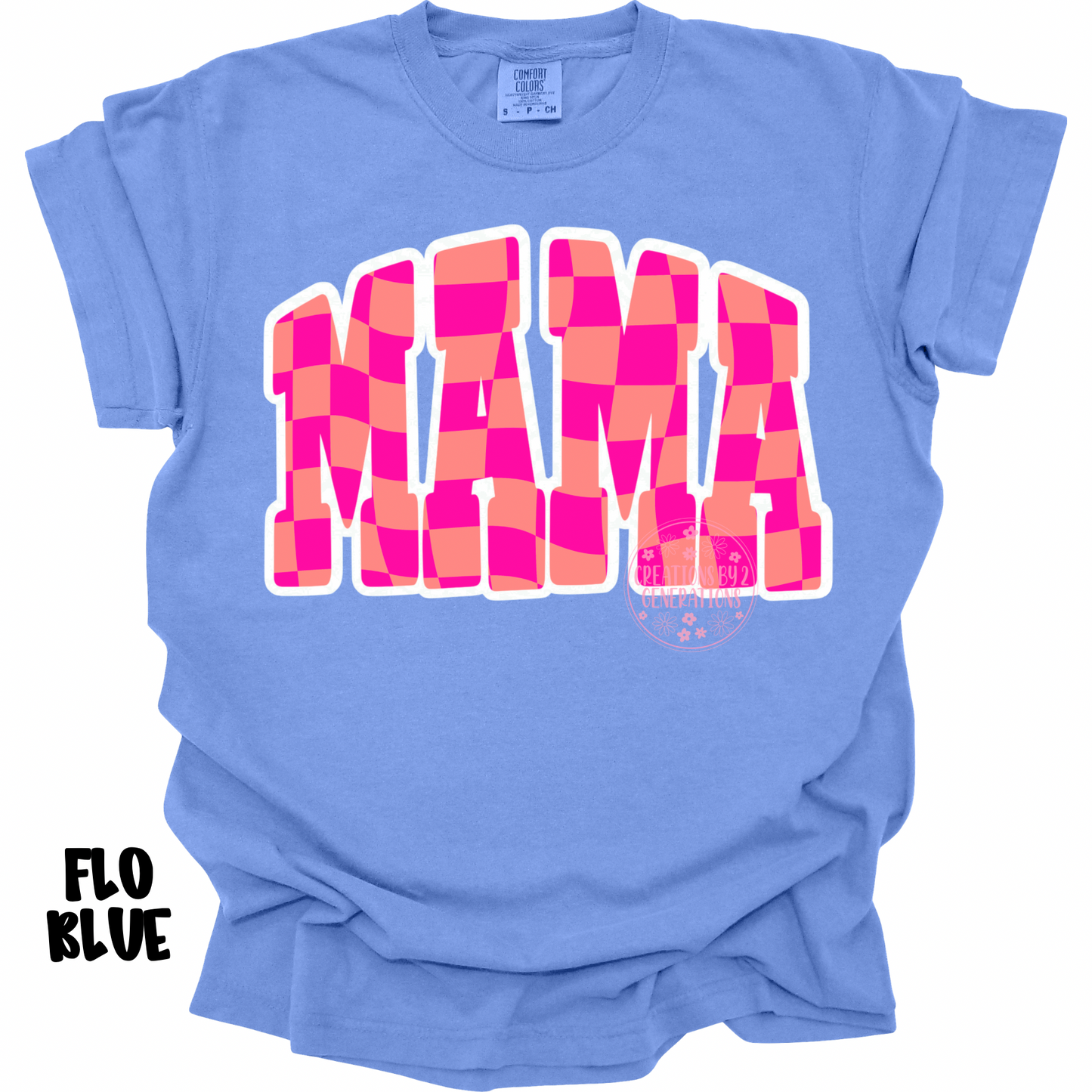 MAMA PINK/ORANGE CHECKERED PREORDER