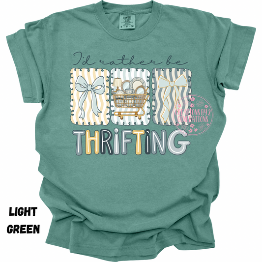 I’D RATHER BE THRIFTING