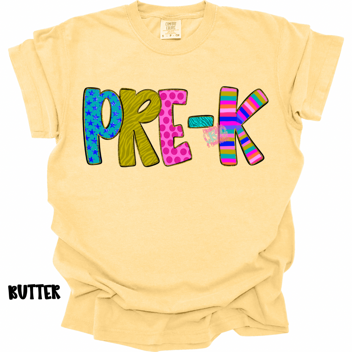 PRE-K COLORFUL PATTERNS PREORDER (YOUTH)