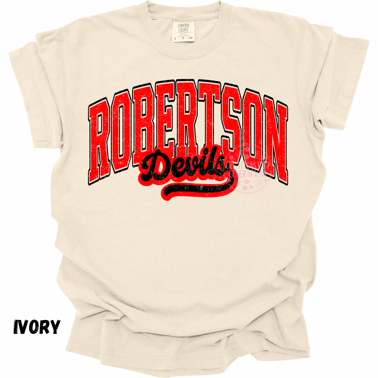 ROBERTSON DEVILS DISTRESSED