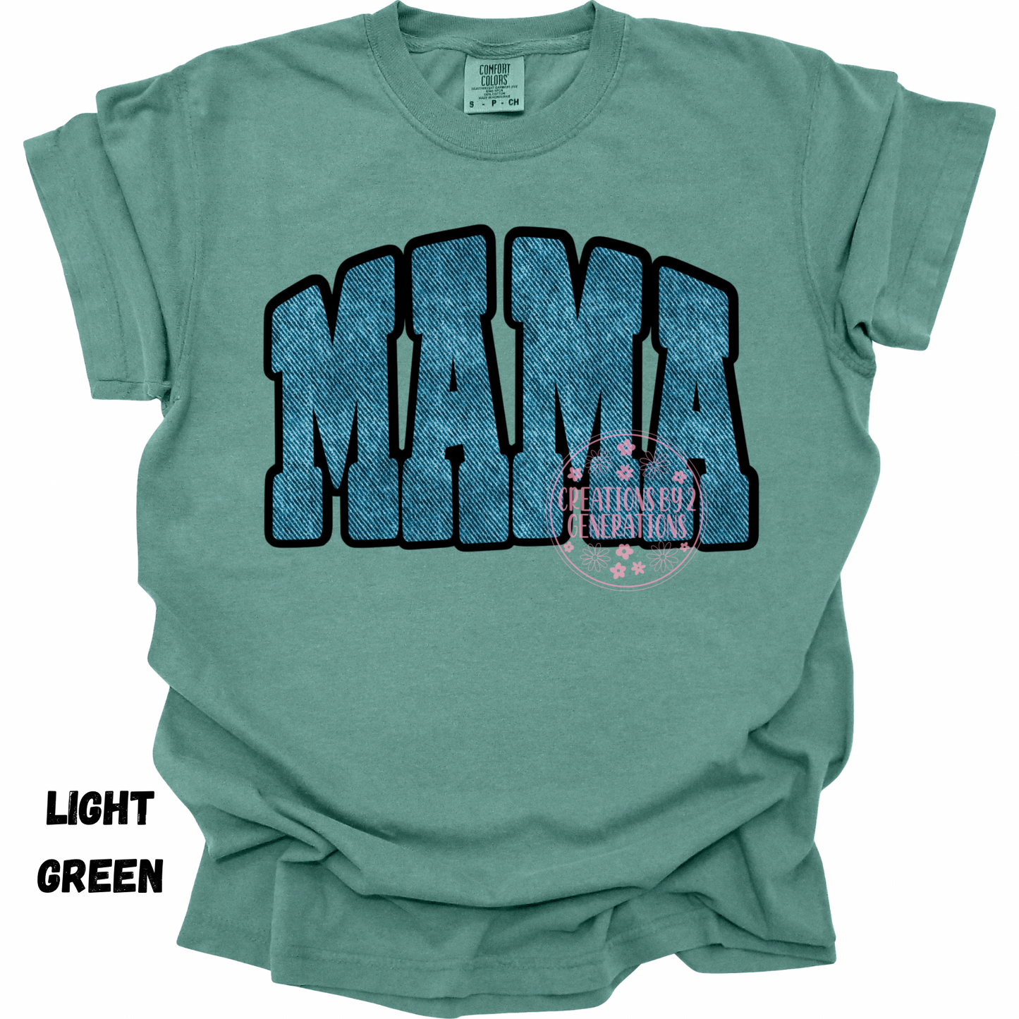 MAMA FAUX JEAN PREORDER