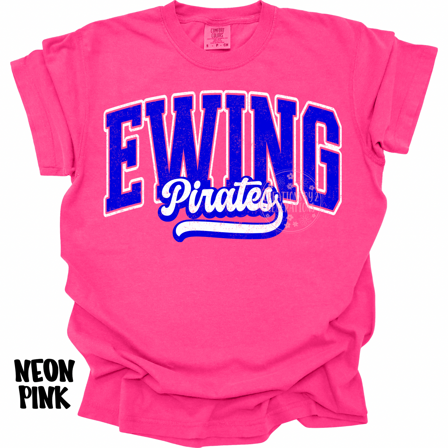 EWING BLUE & WHITE DISTRESSED PREORDER