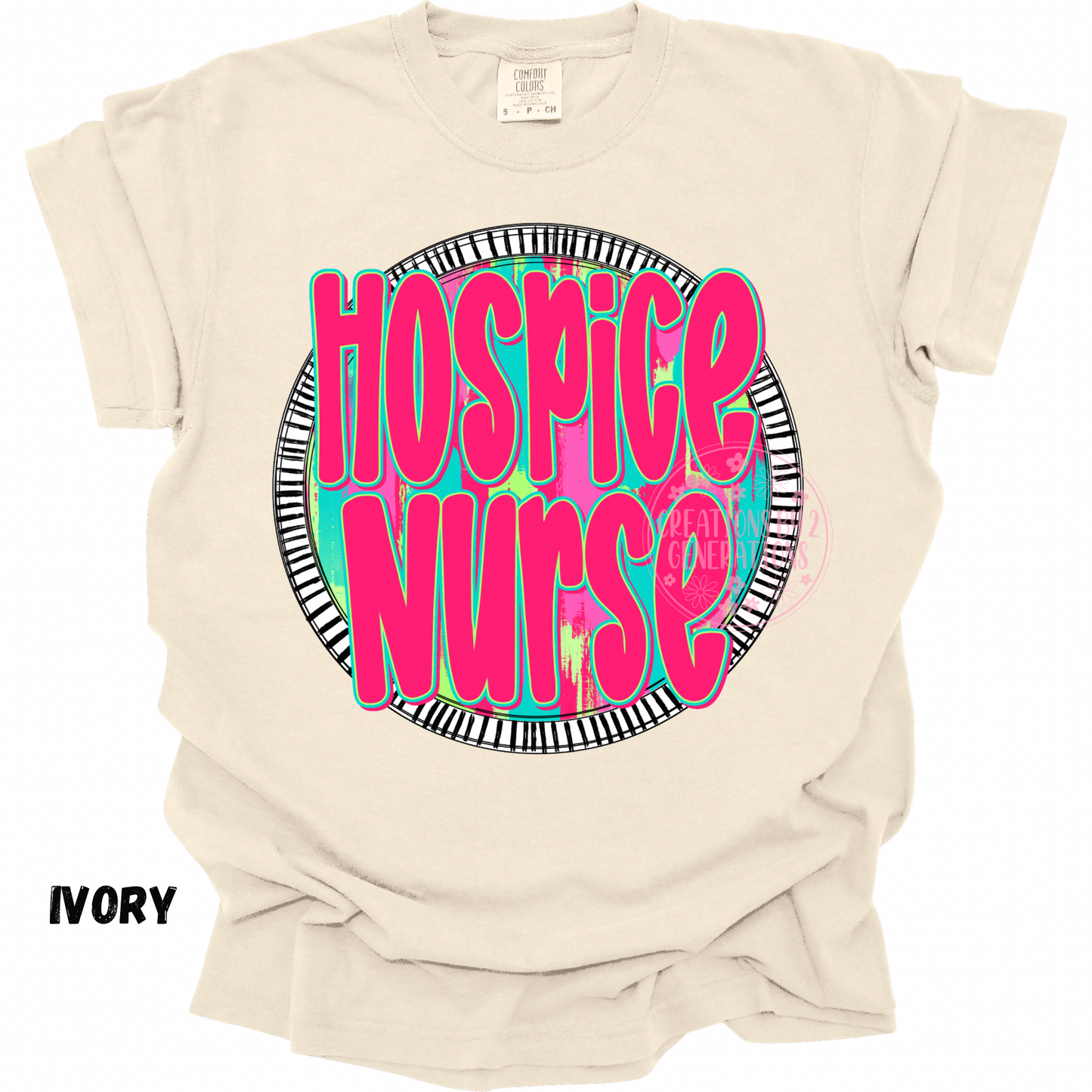 HOSPICE NURSE NEON CIRCLE PREORDER