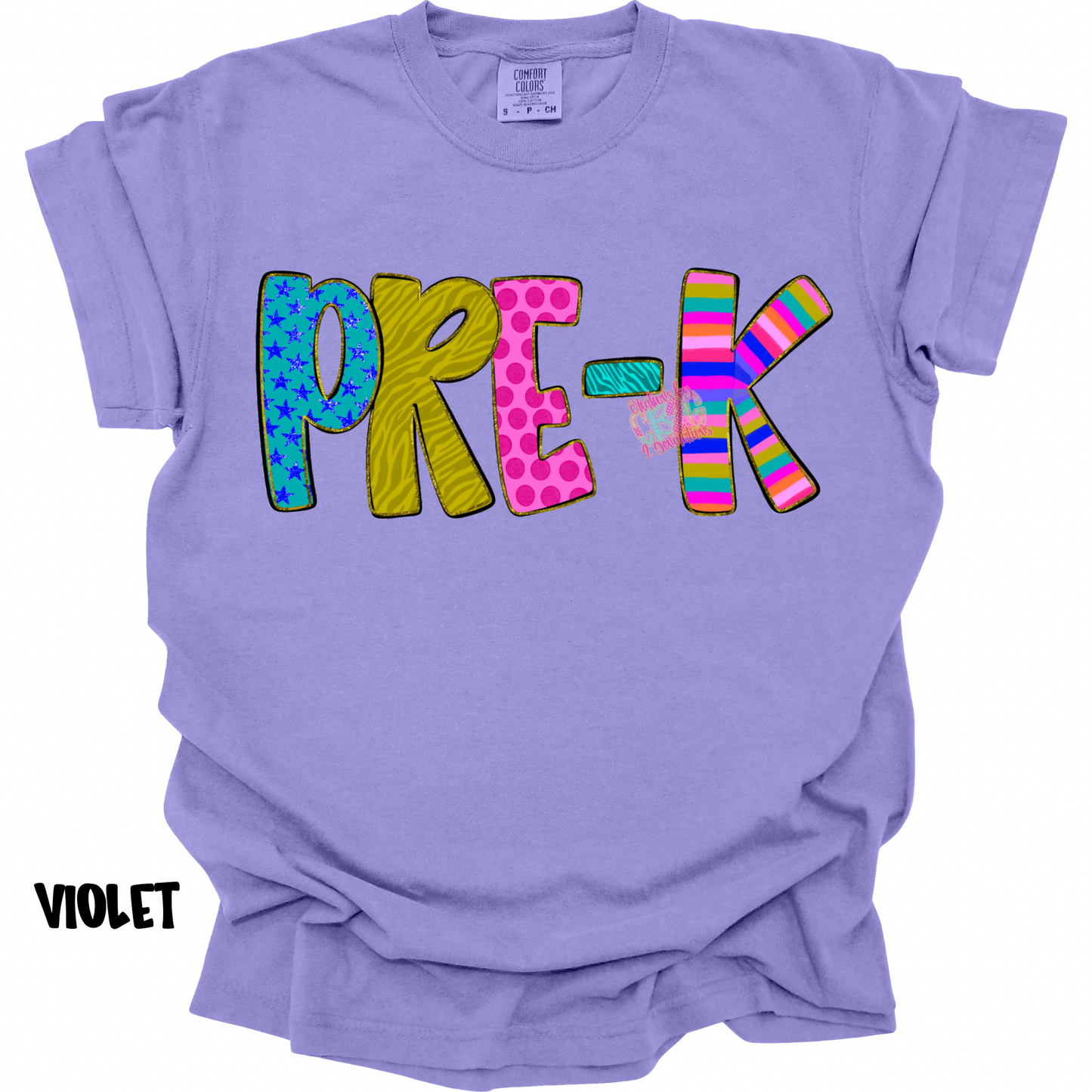 PRE-K COLORFUL PATTERNS PREORDER (YOUTH)